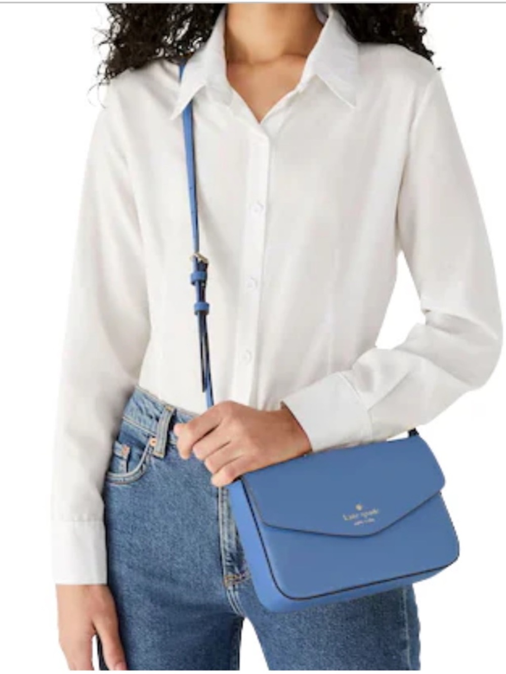 Kate Spade New York NWT
Envelope Leather Crossbody Bag
